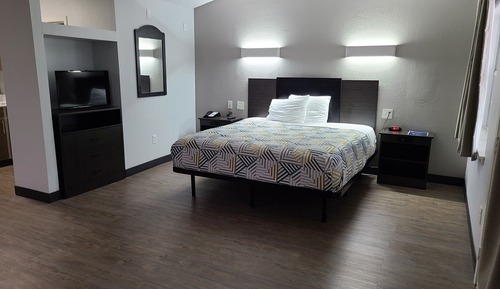 Habitación Deluxe, 1 cama de matrimonio, no fumadores, cocina básica