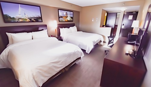 Habitación estándar, 2 camas de matrimonio