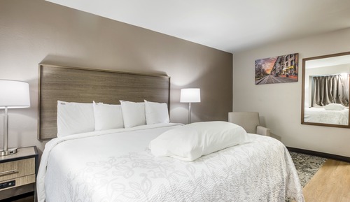Habitación Premium, 1 cama de matrimonio grande (Upgraded Bedding & Snack, Smoke Free)