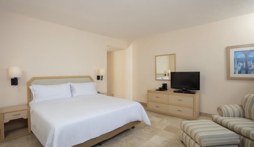 Habitación superior, 1 cama de matrimonio grande, frente al mar
