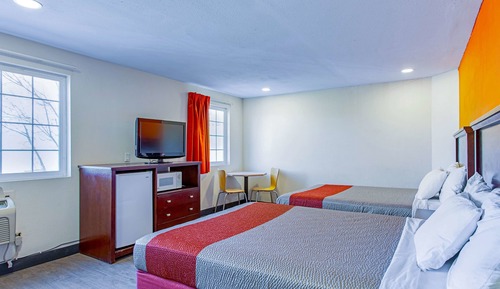 Habitación Deluxe, 2 camas de matrimonio, no fumadores, frigorífico y microondas