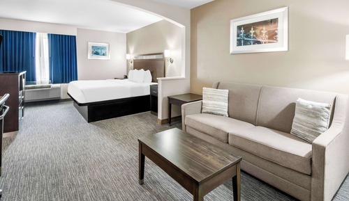Suite, 1 cama de matrimonio grande, no fumadores, frigorífico y microondas