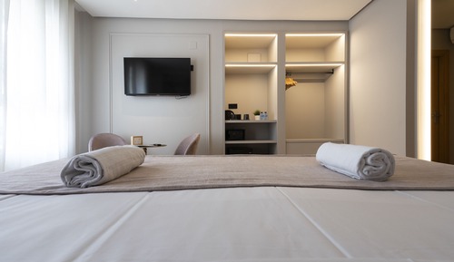 Habitación superior con 1 cama doble o 2 individuales