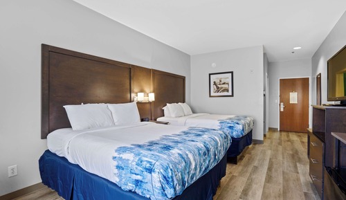 Habitación estándar, 2 camas de matrimonio, no fumadores