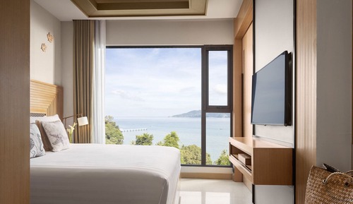 Suite, 1 cama de matrimonio grande, vistas al mar (Coral Lounge)