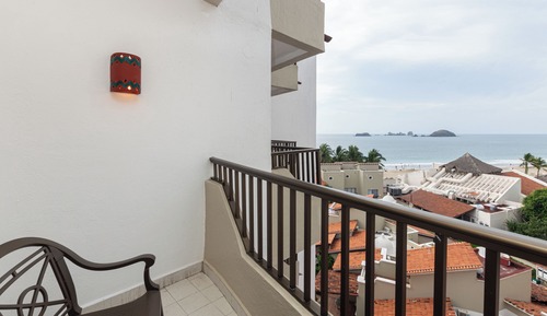 Habitación estándar, vistas parciales al mar