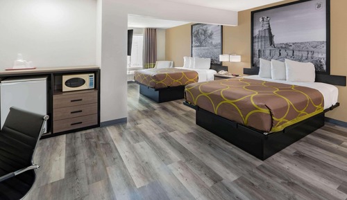 Habitación estándar, 2 camas de matrimonio
