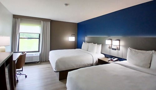 Habitación, 2 camas de matrimonio, no fumadores