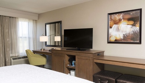 Habitación, 1 cama de matrimonio grande con sofá cama, frigorífico