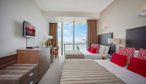Habitación Deluxe con 2 camas individuales, vistas al mar