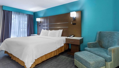 Habitación estándar, 1 cama de matrimonio grande, no fumadores, frigorífico y microondas