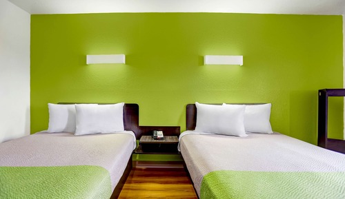 Habitación Deluxe, 2 camas de matrimonio, no fumadores, frigorífico