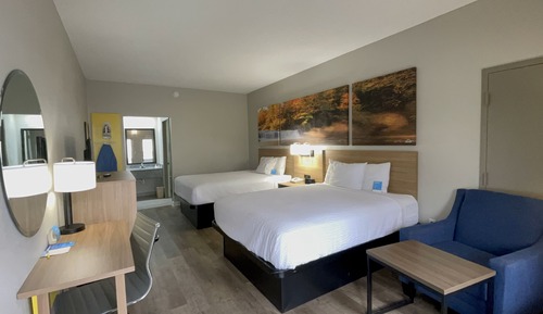 Habitación estándar, 2 camas de matrimonio