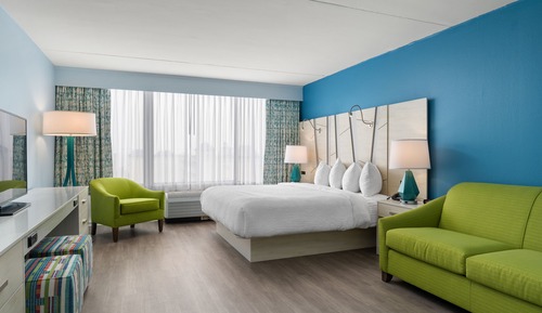 Habitación estándar, 1 cama de matrimonio grande con sofá cama (Pet Friendly Room)