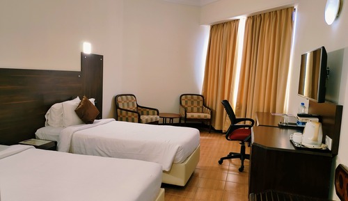 Habitación Deluxe con 2 camas individuales, 1 cama individual