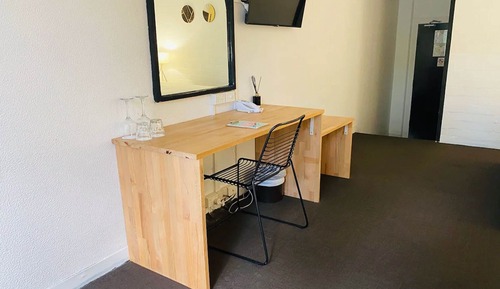Habitación familiar, patio
