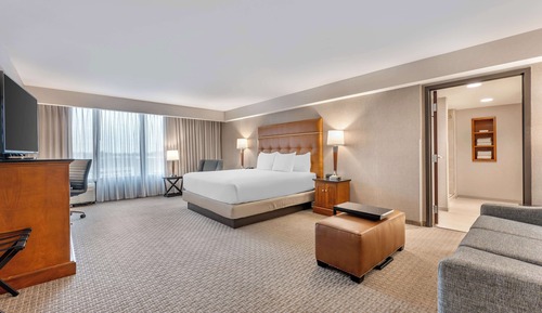 Habitación Deluxe, 1 cama de matrimonio grande con sofá cama