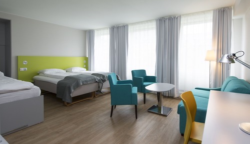 Habitación familiar, 1 cama doble o 2 individuales, no fumadores (Standard)