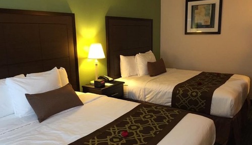 Habitación, 2 camas de matrimonio, accesible para personas con discapacidad, no fumadores