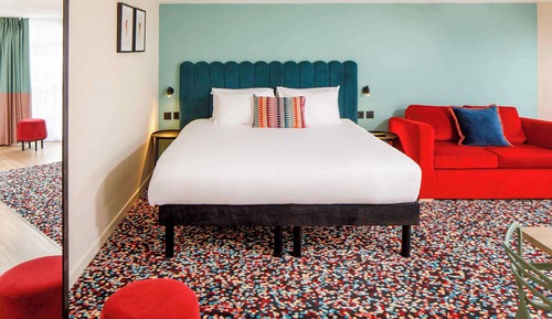 Habitación, 1 cama de matrimonio con sofá cama (The Works)
