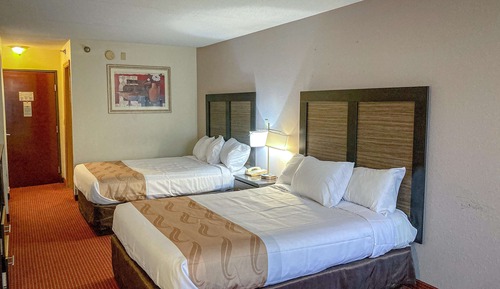 Habitación Deluxe, 2 camas de matrimonio, no fumadores, frigorífico y microondas