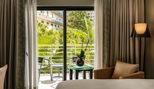Habitación clásica, 1 cama de matrimonio grande, vistas al jardín