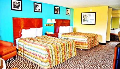 Deluxe Room With Two Double Beds Smoking 