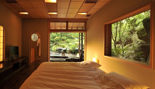 Suite tradicional (Open-air Bath, FUJI or UME)