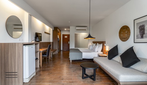 Habitación Grand con 1 cama doble o 2 individuales (Deluxe)