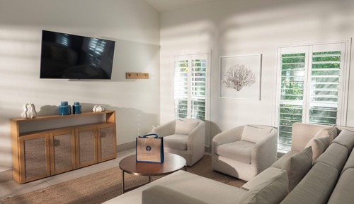 Plumeria Deluxe Suite Ocean Front 1 King Bed