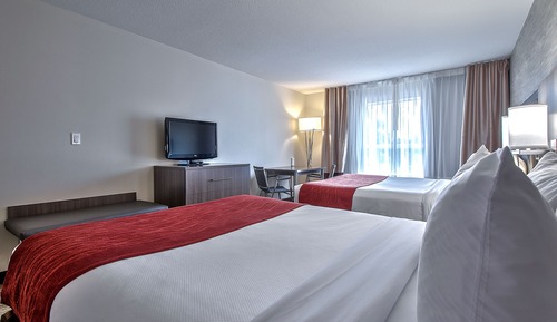 Habitación estándar, 2 camas de matrimonio, no fumadores