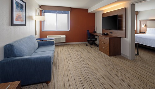 Suite, 1 cama de matrimonio grande, accesible en silla de ruedas (Mobility, Transfer Shower)