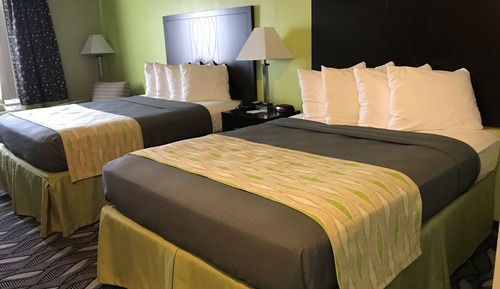 Habitación estándar, 2 camas de matrimonio, no fumadores, bañera de hidromasaje