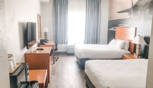 Habitación estándar, 2 camas de matrimonio, no fumadores