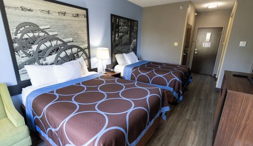 Habitación, 2 camas de matrimonio, no fumadores