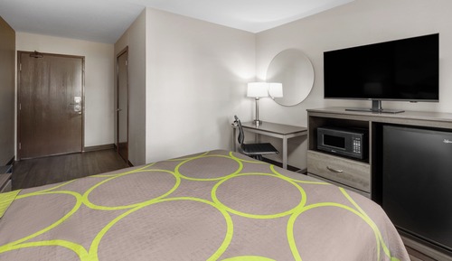 Habitación, 1 cama doble, no fumadores (Mobility, Roll-In Shower w/ Grab Bar)
