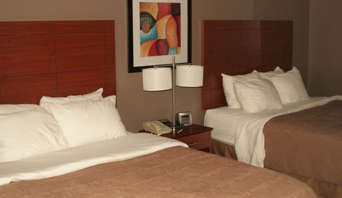 Habitación estándar, 2 camas de matrimonio, no fumadores