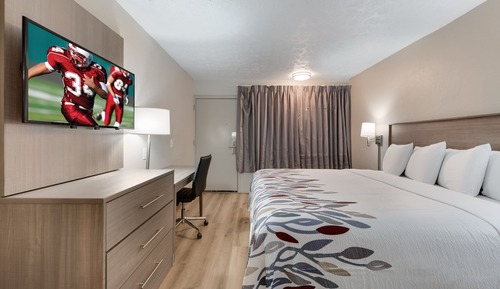 Habitación estándar, 1 cama de matrimonio grande (Roll-In Shower/Smoke Free)
