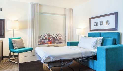 Suite, 1 cama de matrimonio grande con sofá cama, no fumadores