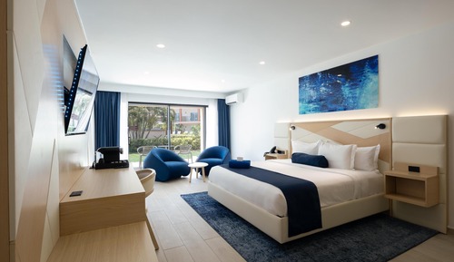Habitación estándar, 1 cama de matrimonio grande, vistas al jardín