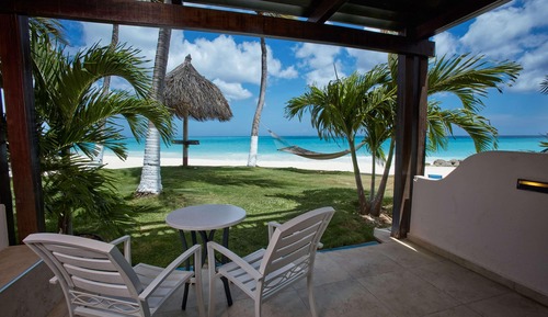Habitación estándar, 2 camas de matrimonio, vistas al mar
