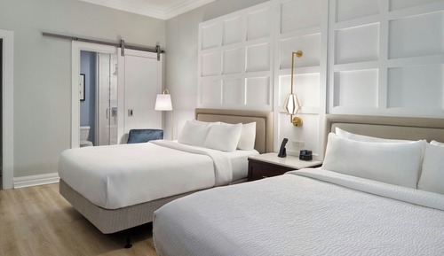Suite estudio, 2 camas de matrimonio