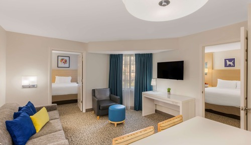Habitación, varias camas, accesible para personas con discapacidad, varias vistas