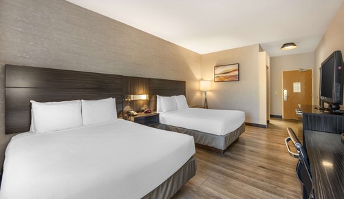 Habitación estándar, 2 camas de matrimonio, no fumadores