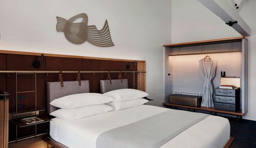Habitación, 1 cama de matrimonio grande con sofá cama