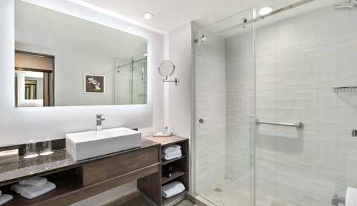 Habitación estándar, 1 cama de matrimonio grande, bañera accesible (Accessible Bathtub)