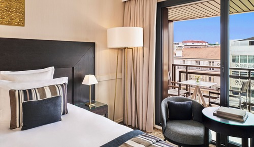 Habitación Deluxe, terraza, vistas a la ciudad