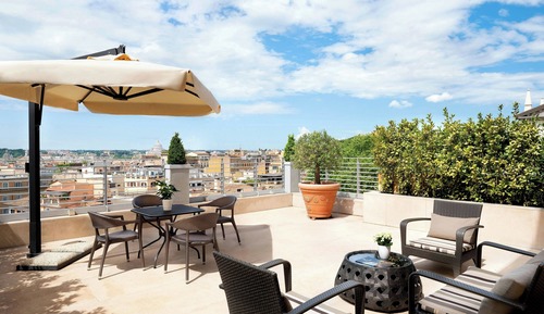 Suite presidencial, 1 cama de matrimonio grande (View)