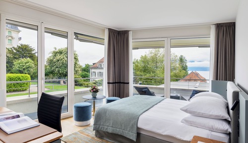 Habitación superior, vistas al lago