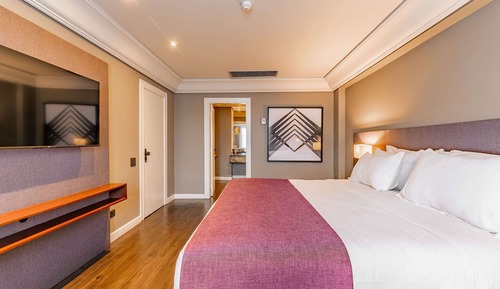 Suite de lujo, 1 cama de matrimonio grande, bañera
